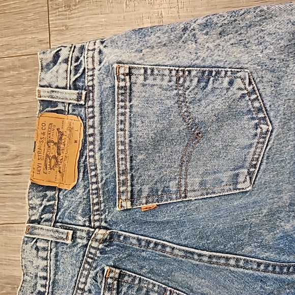 Mens Size Levi’s 30×31 508 Orange Tab Blue Jeans Vintage - Picture 6 of 13